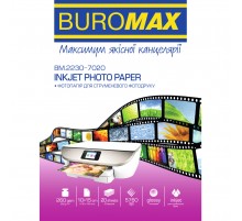 Фотопапір Buromax глянцевий 260г/м2 10х15см, 20арк (BM.2230-7020)