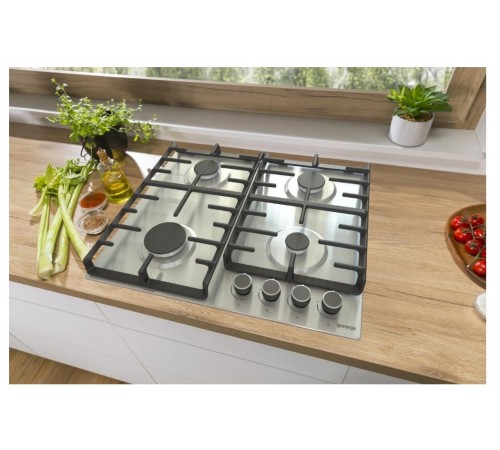 Вбудований комплект Варильна поверхня Gorenje G642ABX + Духова шафа Gorenje BO6737E02XK