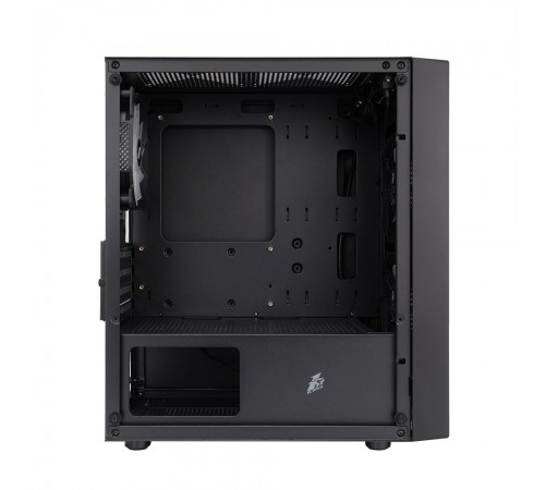 Корпус 1stPlayer BS-2-BK-3F1 Black без БЖ