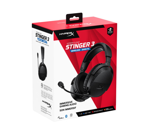 Гарнітура HyperX Cloud Stinger 3 Wireless Black (BS1T8AA)