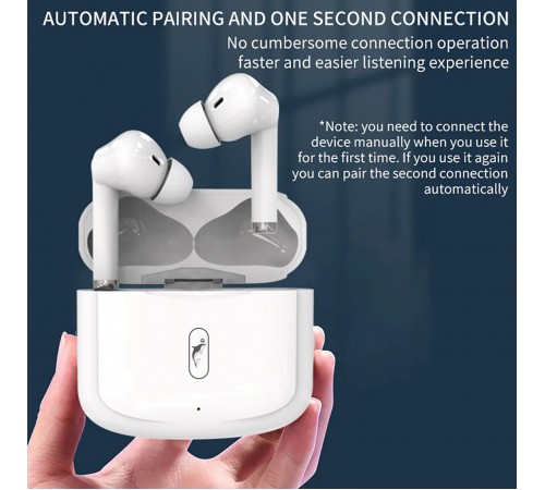 Bluetooth-гарнітура SkyDolphin TWS SL24 White (BTE-000179)