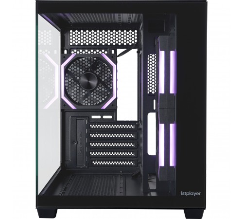 Корпус 1stPlayer BV6-BK-2FH7R-1FH7 Black