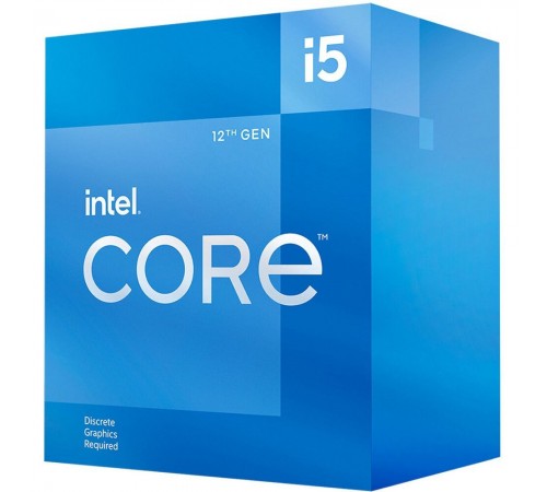 Процесор Intel Core i5 12400F (2.5GHz 18MB, Alder Lake, 65W, S1700) Box (BX8071512400F)