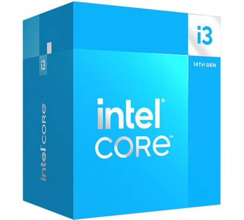 Процесор Intel Core i3 14100F 3.5GHz (12MB, Raptor Lake Refresh, 60W, S1700) Box (BX8071514100F) Процесор Intel Core i3 14100F 3.5GHz (12MB, Raptor Lake Refresh, 60W, S1700) Box (BX8071514100F)