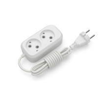 Подовжувач блоковий (ABS) Electrum 2 гнізда 5м C-ES-1784