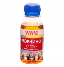 Чорнило WWM Canon CL-511С/CL-513С/CLI-521Y (Yellow) (C11/Y-2) 100г