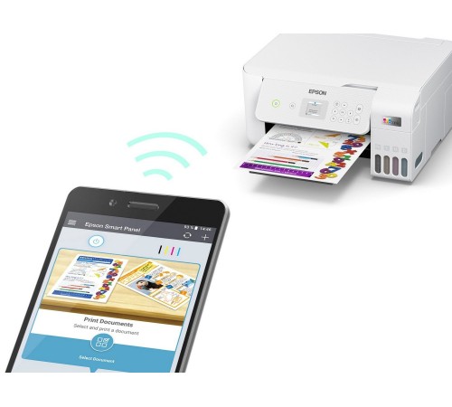 Багатофункціональний пристрій А4 кол. Epson EcoTank L3266 Wi-Fi (C11CJ66411)