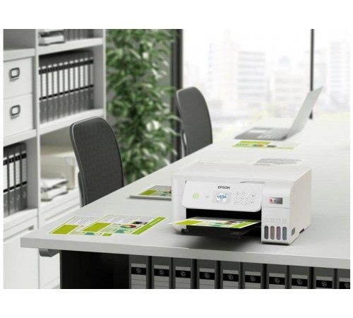 Багатофункціональний пристрій А4 кол. Epson EcoTank L3266 Wi-Fi (C11CJ66411)