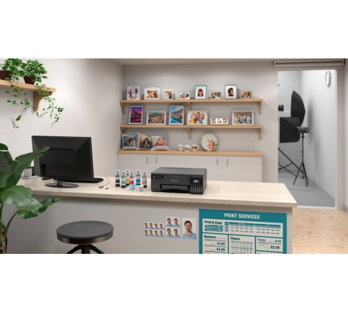 Принтер А4 кол. Epson L8050 з Wi-Fi (C11CK37403) Принтер А4 кол. Epson L8050 з Wi-Fi (C11CK37403)