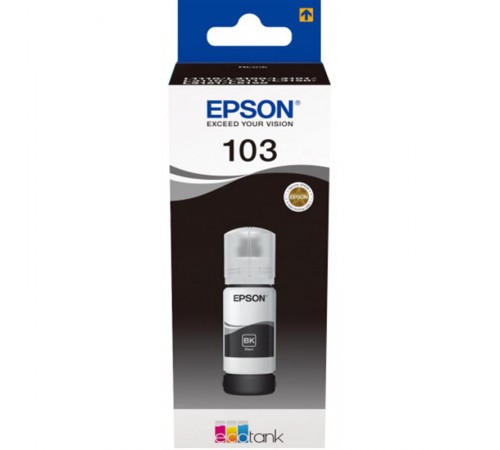 Чорнило Epson (103) L31XX Black (C13T00S14A) 65 мл