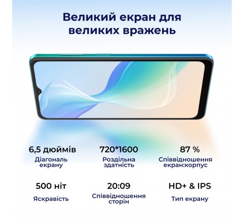 Смартфон Oscal C30 Pro 4/64GB Dual Sim Blue