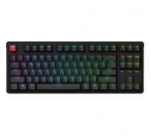 Клавіатура бездротова Keychron C3 Max Super Red Switch Black RGB (C3M-H1-UA)