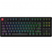 Клавіатура бездротова Keychron C3 Max Super Red Switch Black RGB (C3M-H1-UA)
