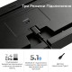 Клавіатура бездротова Keychron C3 Max Super Red Switch Black RGB (C3M-H1-UA)