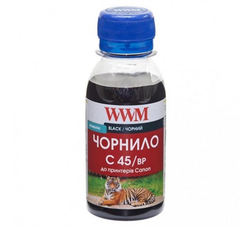 Чорнило WWM Canon PG-440/PG-445/PGI-450Bk (Black Pigment) (C45/BP-2) 100г