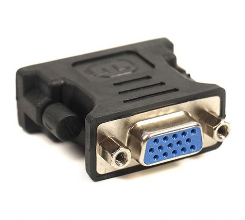 Адаптер PowerPlant (CA910298) DVI-D-VGA, Black