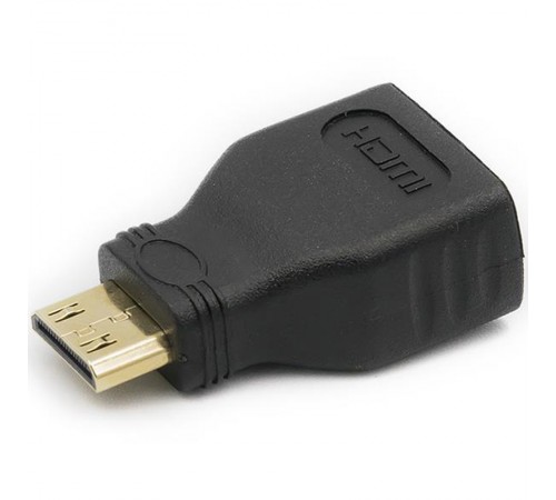 Адаптер PowerPlant (CA911080), HDMI - miniHDMI, чорний