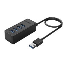 USB-хаб Orico W5P-U3-100-BK-PR 4 ports Black (CA911264)