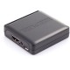 Адаптер PowerPlant (CA911493) HDMI - VGA+R/L, чорний