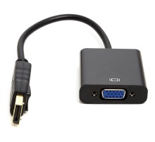 Адаптер PowerPlant (CA911875) DisplayPort - VGA, 0.15м
