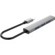 USB-хаб Orico AH-13-GY-BP USB Type-C 4-в-1 (CA913534)