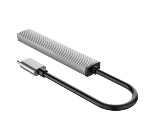 USB-хаб Orico AH-12F-GY-BP USB Type-C 3-в-1 (CA913541) USB-хаб Orico AH-12F-GY-BP USB Type-C 3-в-1 (CA913541)
