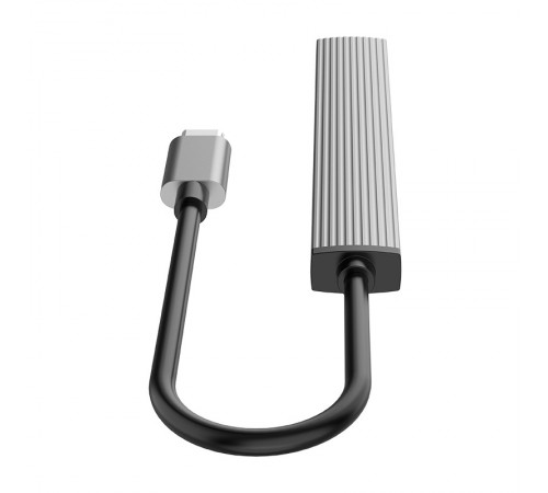 USB-хаб Orico AH-A12F-GY-BP USB Type-C 3-в-1 Grey (CA913770) USB-хаб Orico AH-A12F-GY-BP USB Type-C 3-в-1 Grey (CA913770)