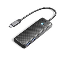 USB-хаб Orico PAPW2AC-C3-015-BK-EP USB Type-C 4-в-1  (CA914210)