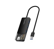 Концентратор Cabletime USB - 4 Port USB 3.0, 5Gbps, 0.15 m (CB01B)