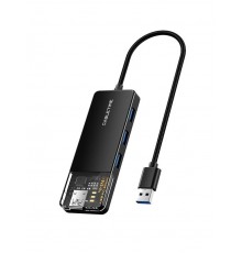 Концентратор Cabletime USB - 4 Port USB 3.0, 5Gbps, 0.15 m (CB01B)
