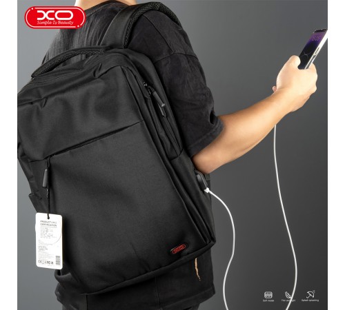 Рюкзак для ноутбука XO CB02-17 Black