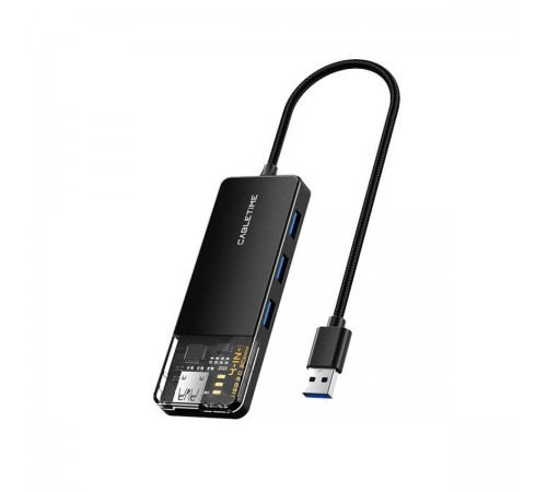 USB-хаб Cabletime CB02B 4 ports