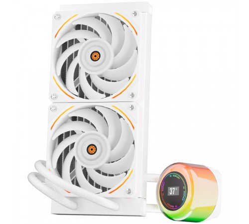 Система водяного охолодження 1stPlayer CC-240 White