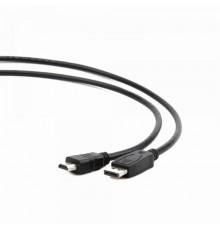 Кабель Cablexpert DisplayPort - HDMI (M/M), 3 м, Black (CC-DP-HDMI-3M)