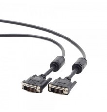 Кабель Cablexpert DVI - DVI (M/M), Dual link, 3 м, чорний (CC-DVI2-BK-10)