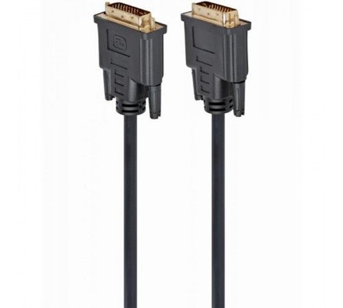 Кабель Cablexpert DVI - DVI (M/M), Dual link, 3 м, чорний (CC-DVI2-BK-10)