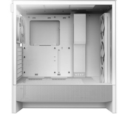 Корпус NZXT H5 Flow RGB White (CC-H52FW-R1) без БЖ