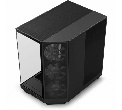 Корпус NZXT H6 Flow RGB Black (CC-H61FB-R1) без БЖ