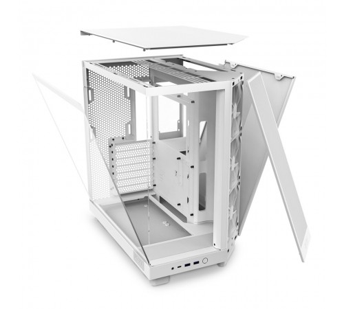 Корпус NZXT H6 Flow White (CC-H61FW-01) без БЖ Корпус NZXT H6 Flow White (CC-H61FW-01) без БЖ