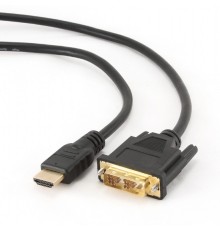 Кабель Cablexpert HDMI - DVI (M/M), 0.5 м, Black (CC-HDMI-DVI-0.5M)