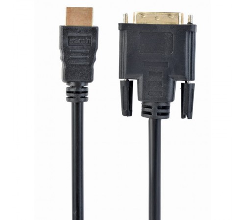 Кабель Cablexpert HDMI - DVI (M/M), 0.5 м, Black (CC-HDMI-DVI-0.5M)