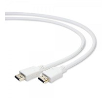 Кабель Cablexpert (CC-HDMI4-W-10) HDMI-HDMI M/M v1.4, бiлий, 3м