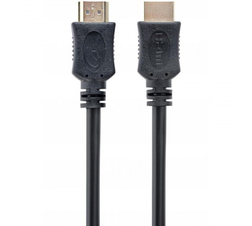 Кабель Cablexpert (CC-HDMI4L-0.5M) HDMI-HDMI v.2.0, вилка/вилка, 0.5м Black
