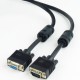Кабель подовжувач Cablexpert VGA -VGA (M/F), HD15 з 2-ма фер. кільцями, 1.8 м, чорний (CC-PPVGAX-6B)