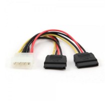 Кабель живлення Cablexpert (CC-SATA-PSY) Molex M/F - 2хSATA, 0,015 м