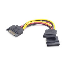 Кабель живлення Cablexpert CC-SATAM2F-01 SATA, 0.15 м
