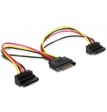 Кабель живлення Cablexpert (CC-SATAM2F-02) 2хSATA - SATA, 0.15 м