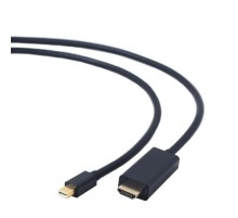 Кабель Cablexpert mini Displayport - HDMI V 1.2 (М/М), 1.8 м, чорний (CC-mDP-HDMI-6) пакет