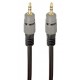 Аудіо-кабель Cablexpert 3.5 мм - 3.5 мм (M/M), 1.5 м, чорний (CCAP-3535MM-1.5M)