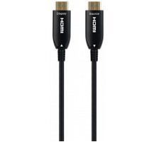 Кабель Cablexpert HDMI - HDMI V 2.1 (M/M), з позолоченими контактами, 15 м, чорний (CCBP-HDMI8K-AOC-15M-EU)